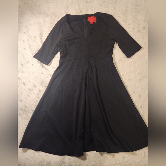 Z Spoke By Zac Posen Black Women's Dress Size 10 - Picture 1 of 5